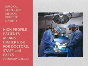 SURGICAL CENTER AND MEDICAL PRACTICE LIABILITY