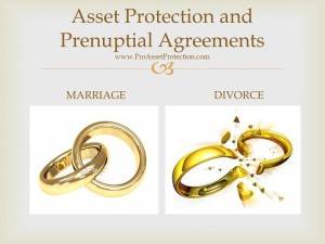 Asset Protection and Prenuptial Agreements